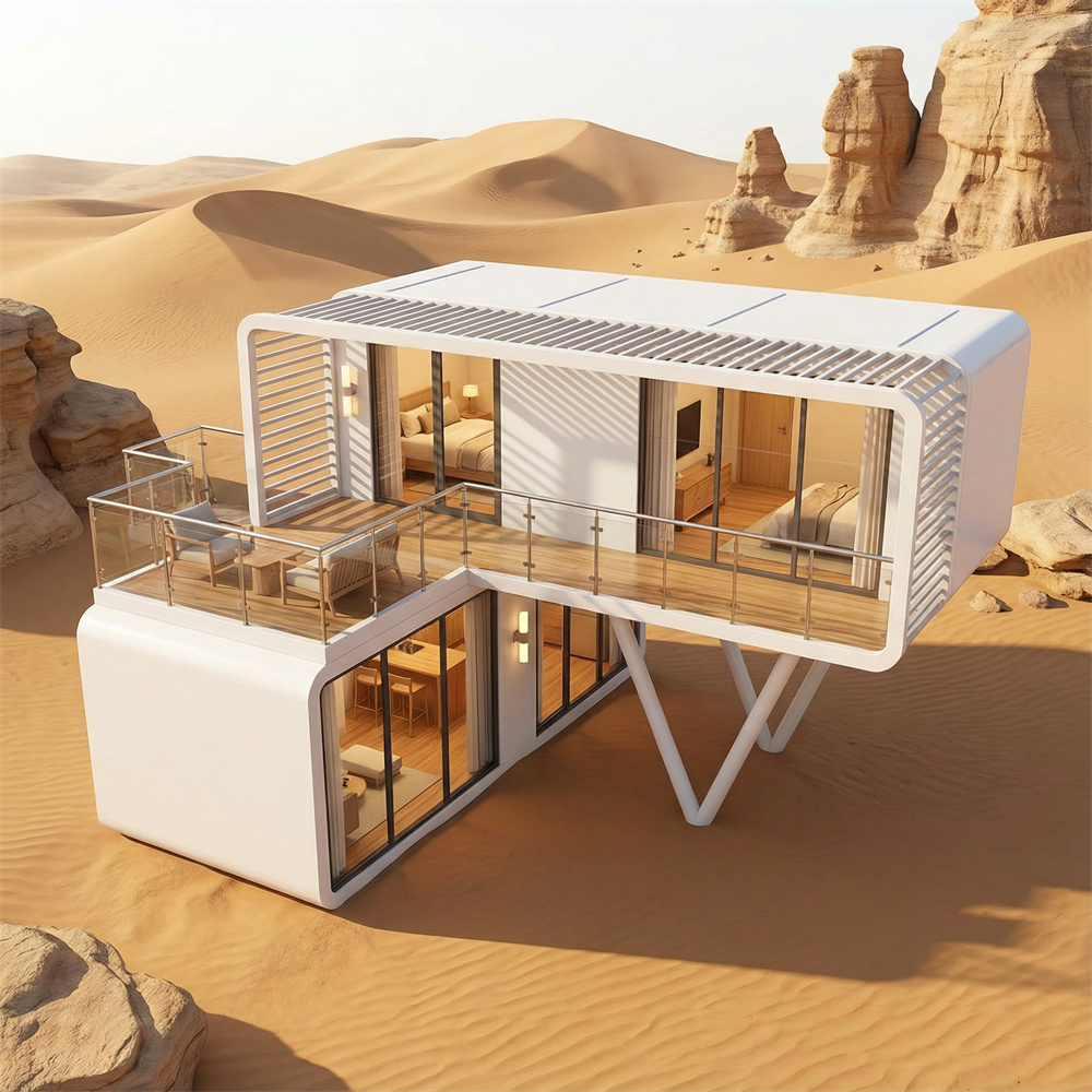 Eco-Friendly IMPERVIUS V-Type Space Capsula Castra Cabin